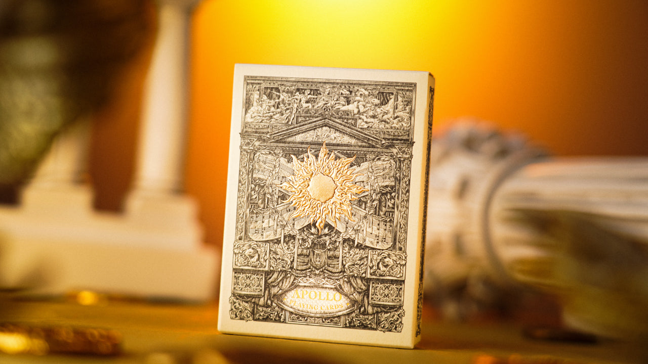 Apollo Playing Cards - Premium Artist Box Set for Cardistry, Magic Tricks & Collectors | Elegant Design for Poker, Blackjack & Game Nights