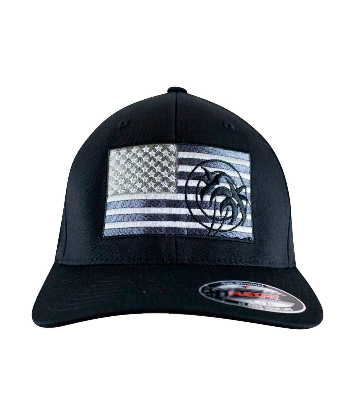 Premium Strong Black Flexfit 6277 Classic Hat - Comfortable & Durable for Outdoor, Sports, and Casual Wear