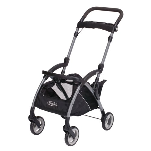 Graco SnugRider Elite Lightweight Stroller Frame & Car Seat Carrier - Universal Fit for Infant Car Seats, Compact Fold, Black | Perfect for Travel, Shopping & Everyday Use with Baby