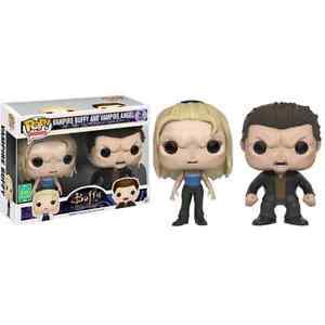 Funko Pop! Buffy the Vampire Slayer: Buffy & Angel 2-Pack Exclusive - 2016 Summer Convention Collectible - Perfect for Fans, Display & Gifts