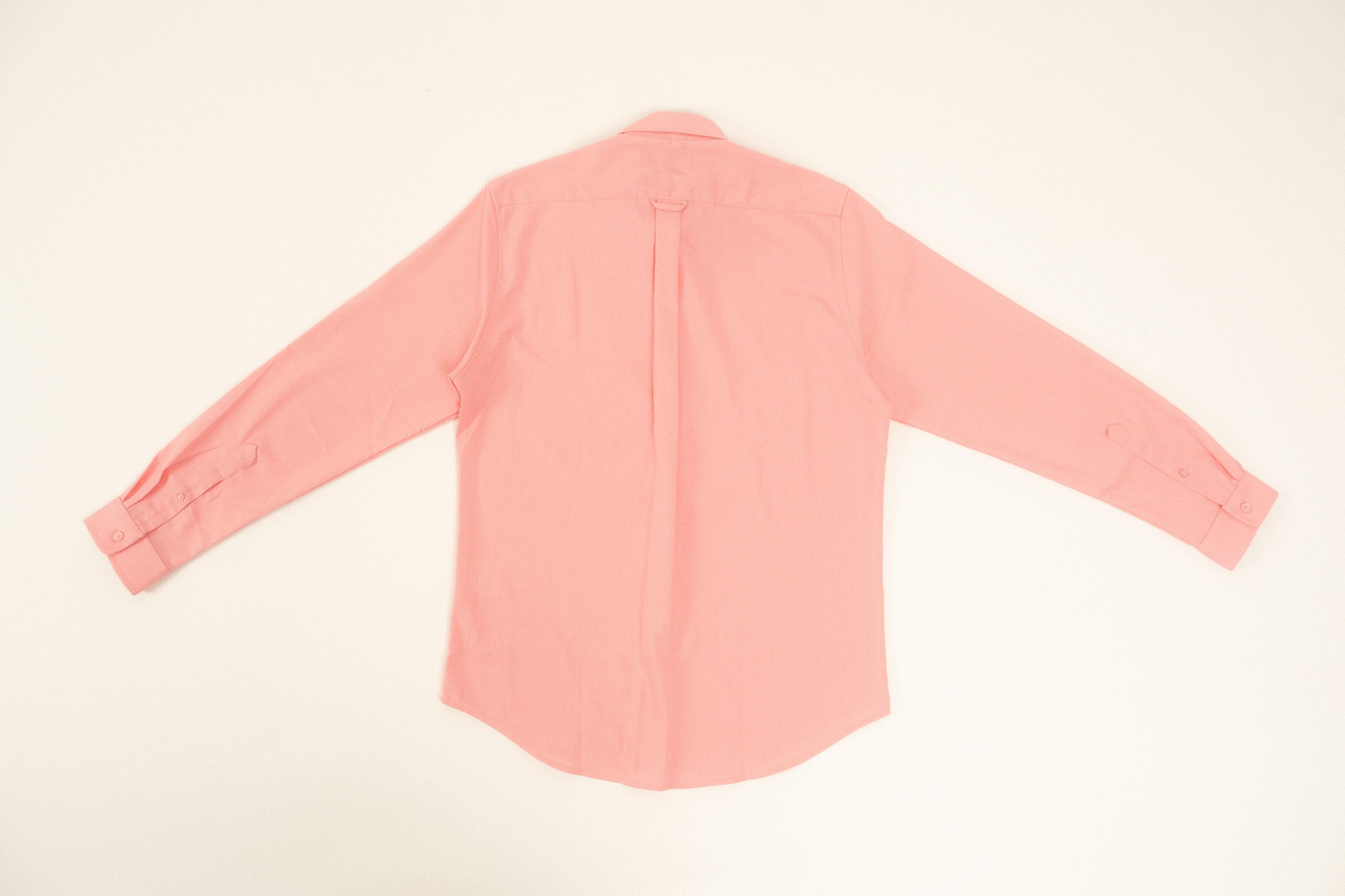 Stylish Cannes Pink Linen Shirt for Women - Breathable Summer Blouse for Beach Vacation & Casual Outings