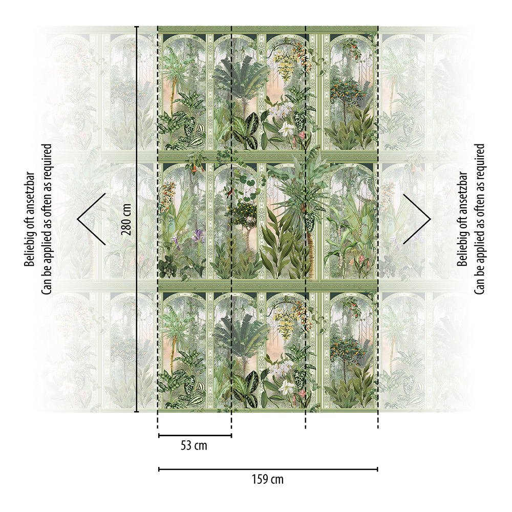 The Wall 2 Palm House - Modern Indoor/Outdoor Wall Decor for Home & Office | Perfect for Living Rooms, Bedrooms, Patios & Gardens