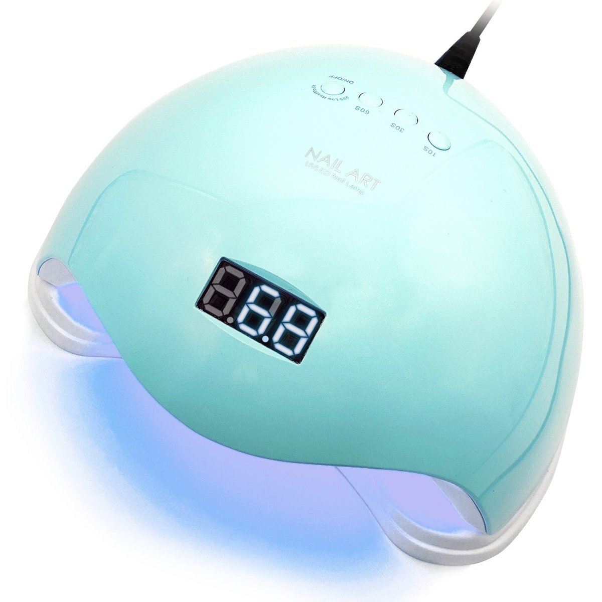 48W UV LED Nail Lamp for Gel Polish - Fast Drying & Professional Salon Quality - Perfect for Home Manicures & Pedicures