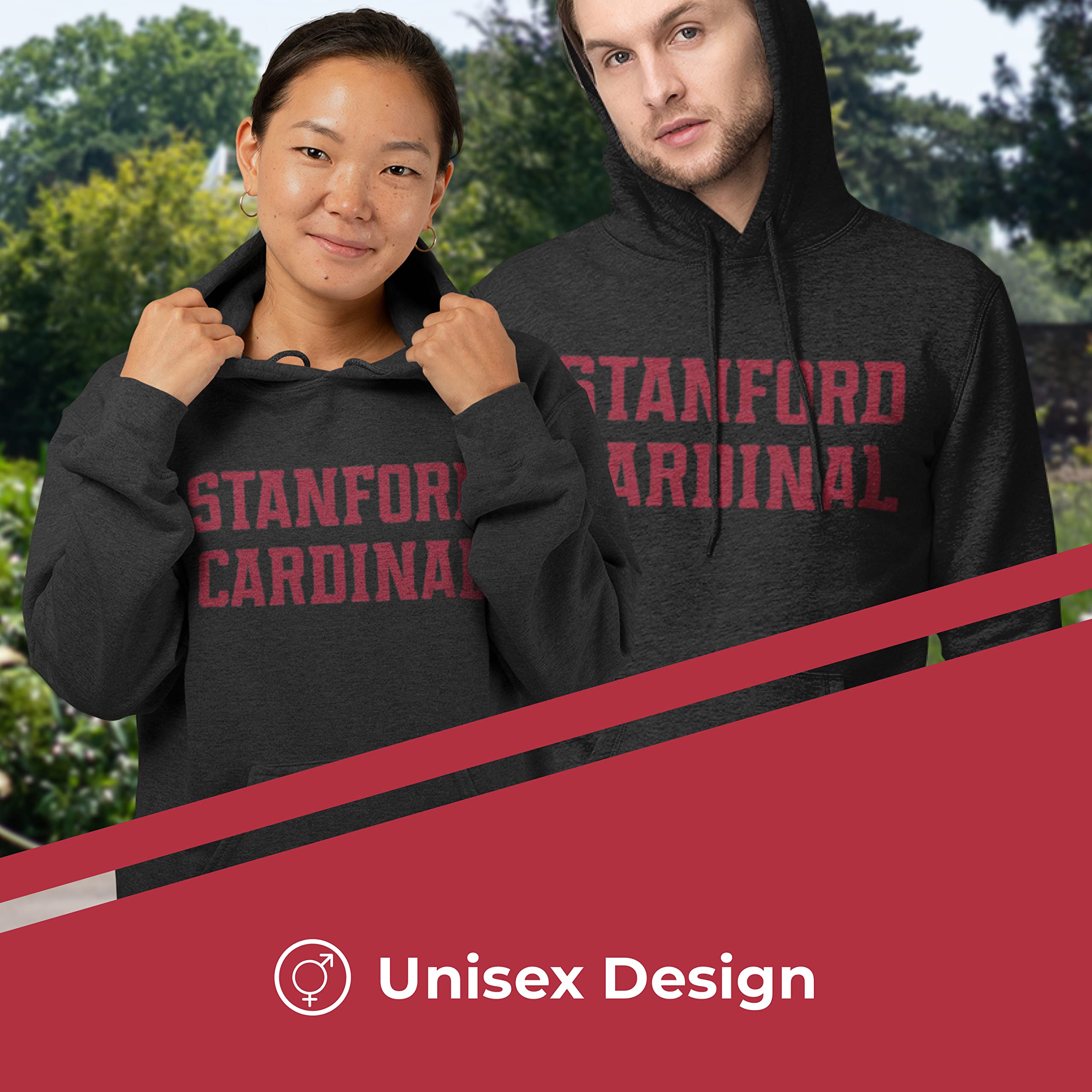 NCAA Adult Cotton Blend Charcoal Hooded Sweatshirt - Soft Ringspun Fabric, Comfortable Pullover for College Sports Fans - Perfect for Game Day, Tailgating & Campus Life