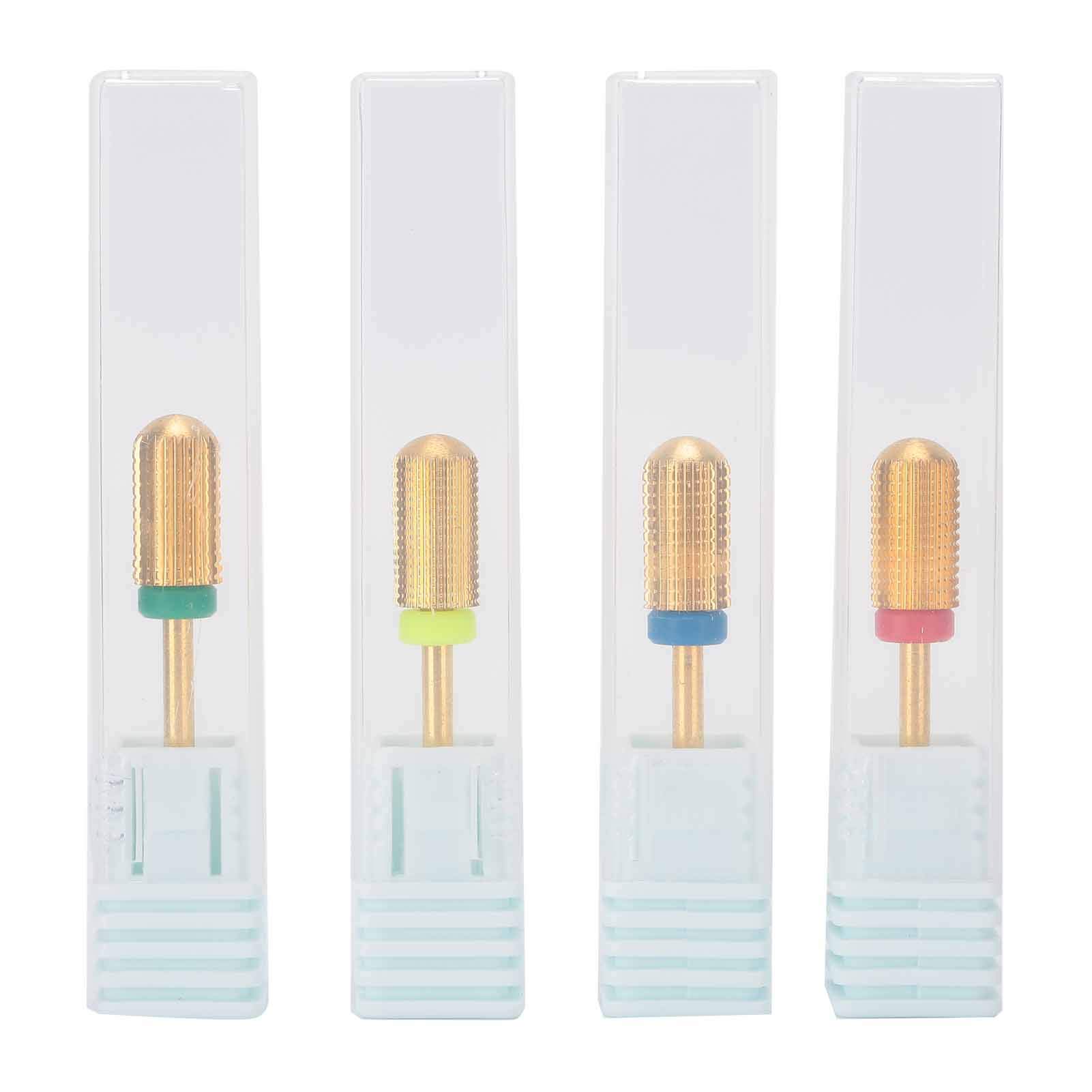 LANTRO JS Professional Nail Drill Bits Set for Manicure, Pedicure & Nail Art - High Speed Electric Nail File Accessories for Salon & Home Use