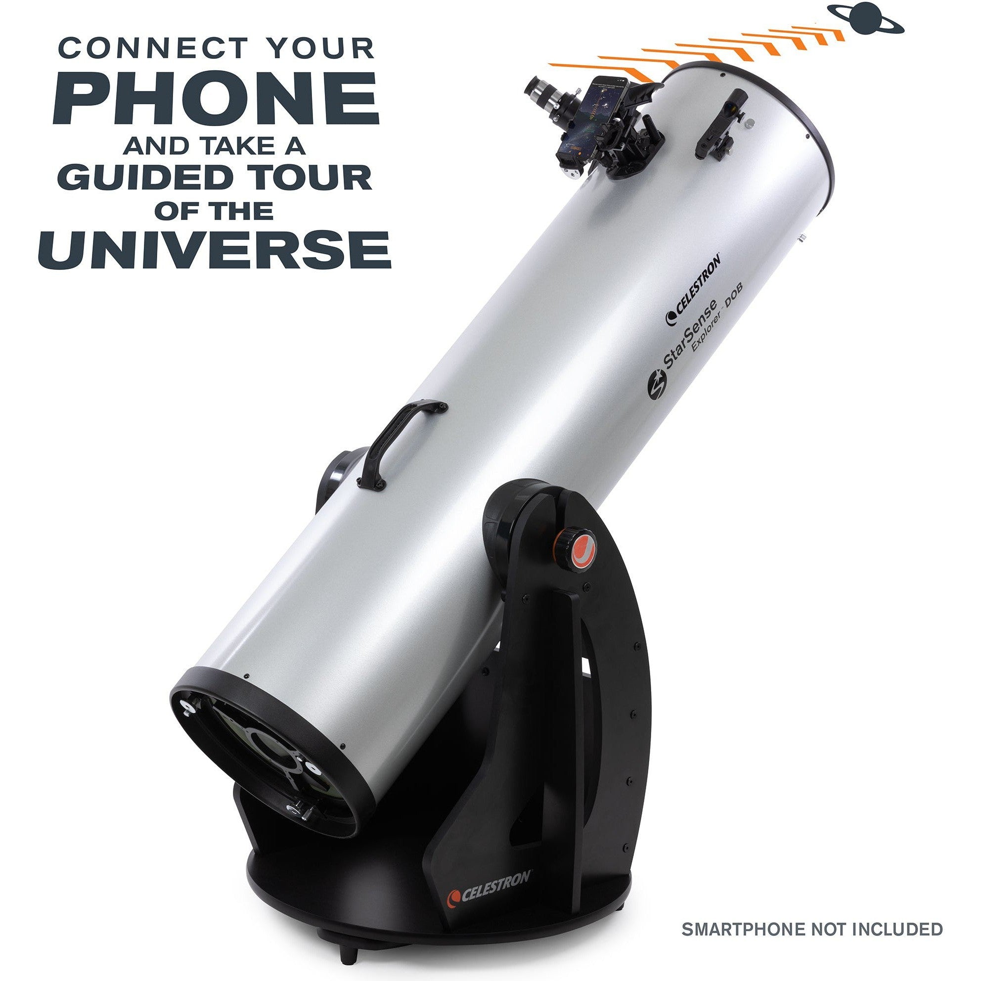 StarSense Explorer 12 Smartphone App Enabled Dobsonian Telescope - Stargazing for Beginners & Astronomy Enthusiasts - Perfect for Backyard Observation & Night Sky Exploration