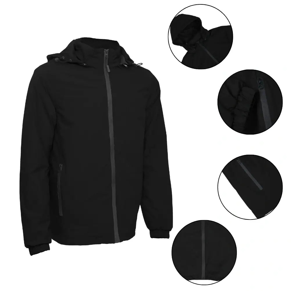Men's Lightweight Windbreaker Jacket - Waterproof & Breathable Outdoor Jacket for Running, Hiking & Travel