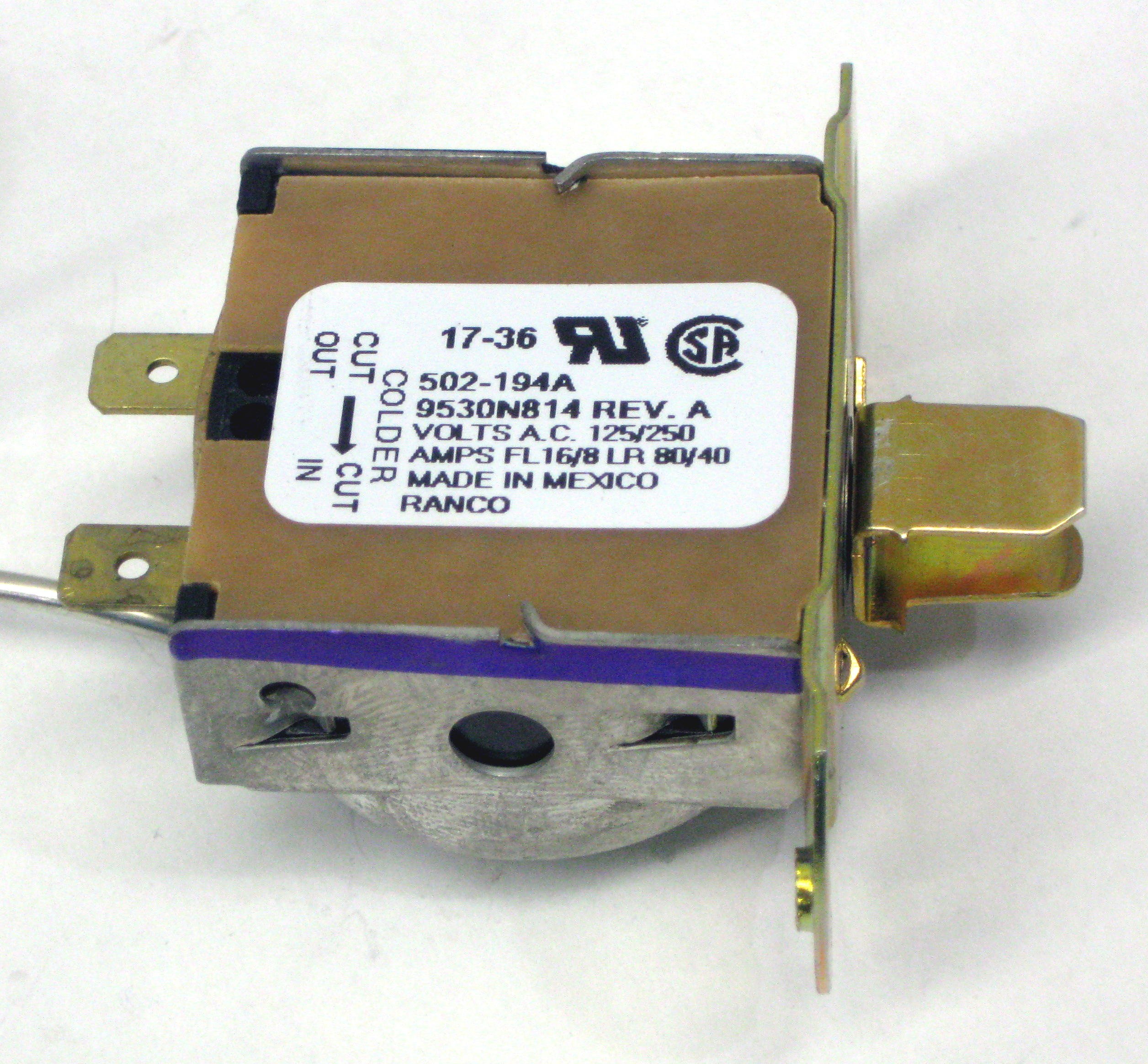 Beverage Air Temperature Control System - Commercial Refrigerator Thermostat for Bars, Restaurants & Home Use