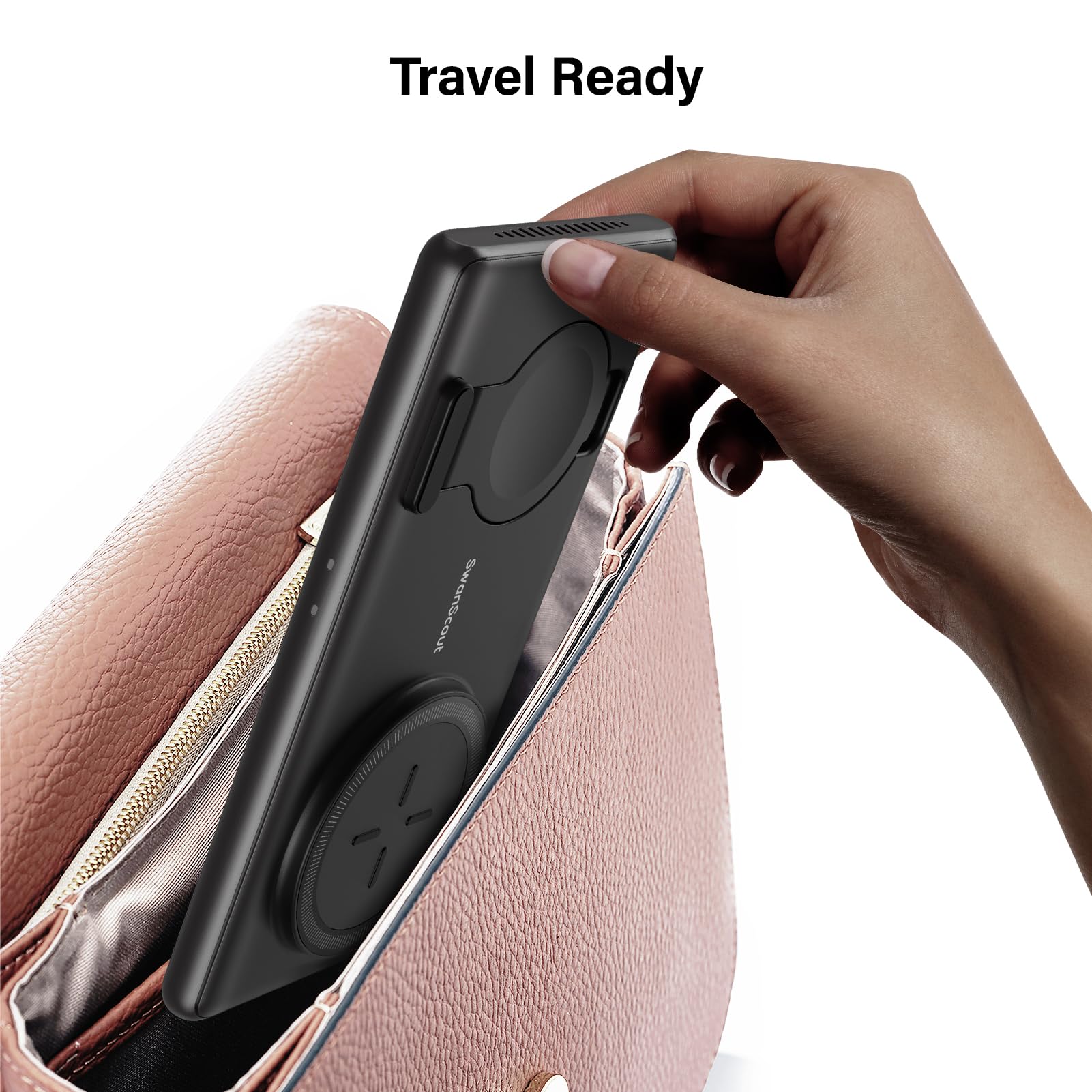 2-in-1 Wireless Charging Station for Samsung S25 Ultra/S25+/S25/Fold 6/Flip 6 & Galaxy Watch Ultra/7/6/5/4/3 & Buds 3/3 Pro - Fast Qi-Certified Charger Pad (No Adapter Included) | Perfect for Home, Office & Travel Use