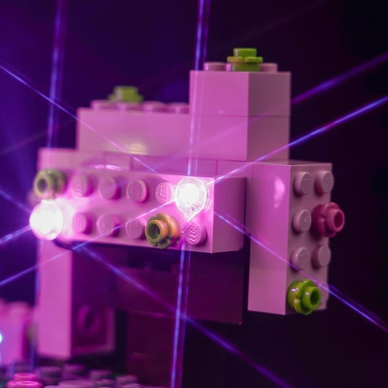 Best LEGO Minecraft The Cherry Blossom Garden 21260 Light Kit - DIY Building Blocks Lighting Set for Display & Decoration - Perfect for Gaming Rooms, Bedrooms, and LEGO Collections