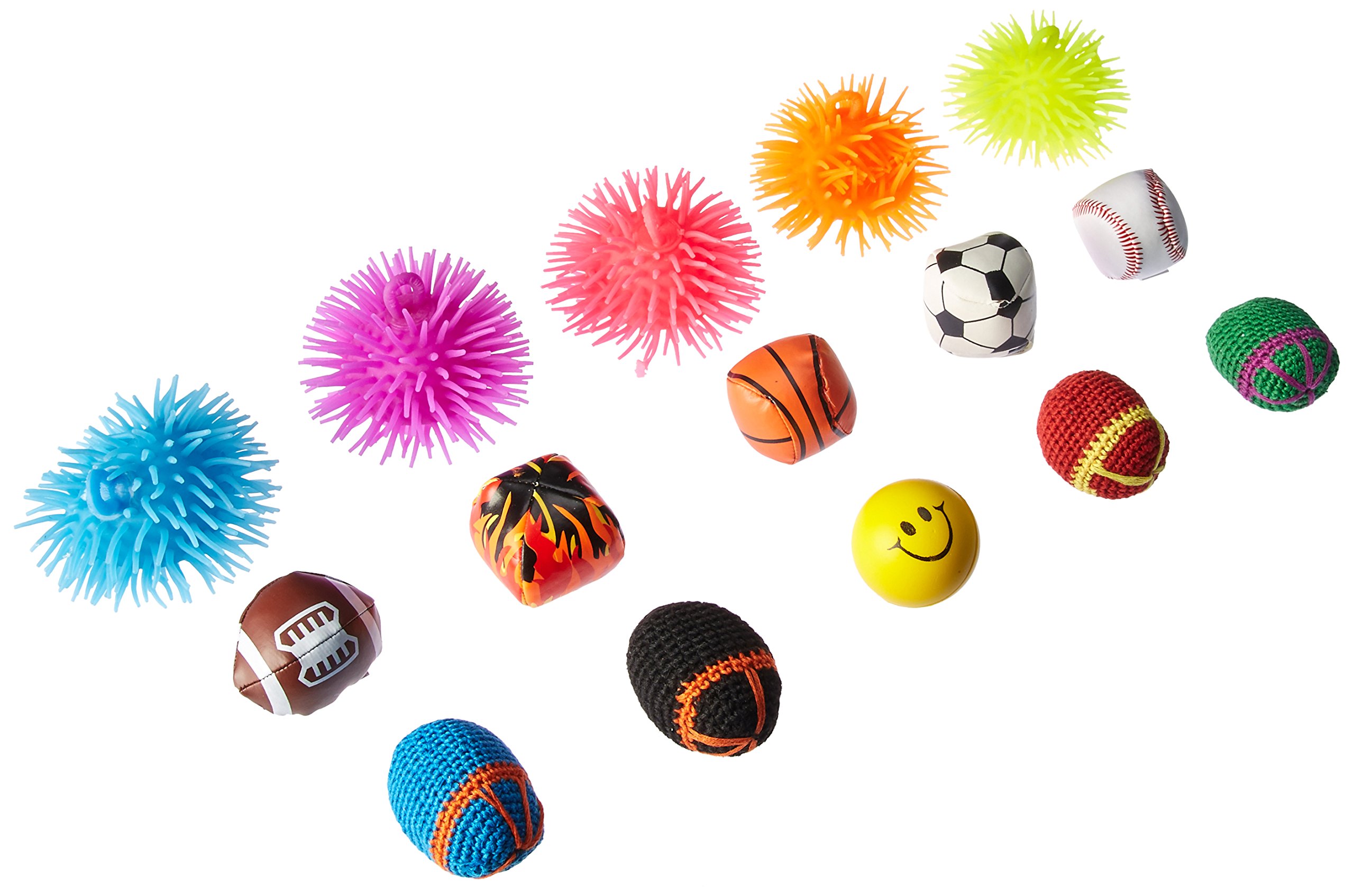 72-Piece Assorted Toy Balls Set - Colorful Play Balls for Kids, Toddlers, Pets - Perfect for Indoor/Outdoor Play, Birthday Parties, Ball Pits & Sensory Play
