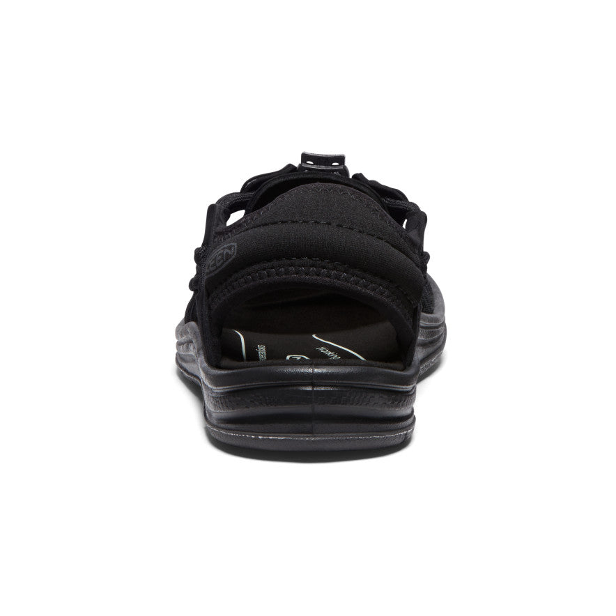 Women's UNEEK II Open Toe Sneakers - Breathable Lightweight Walking Shoes | Black/Black | Perfect for Hiking, Travel & Casual Wear