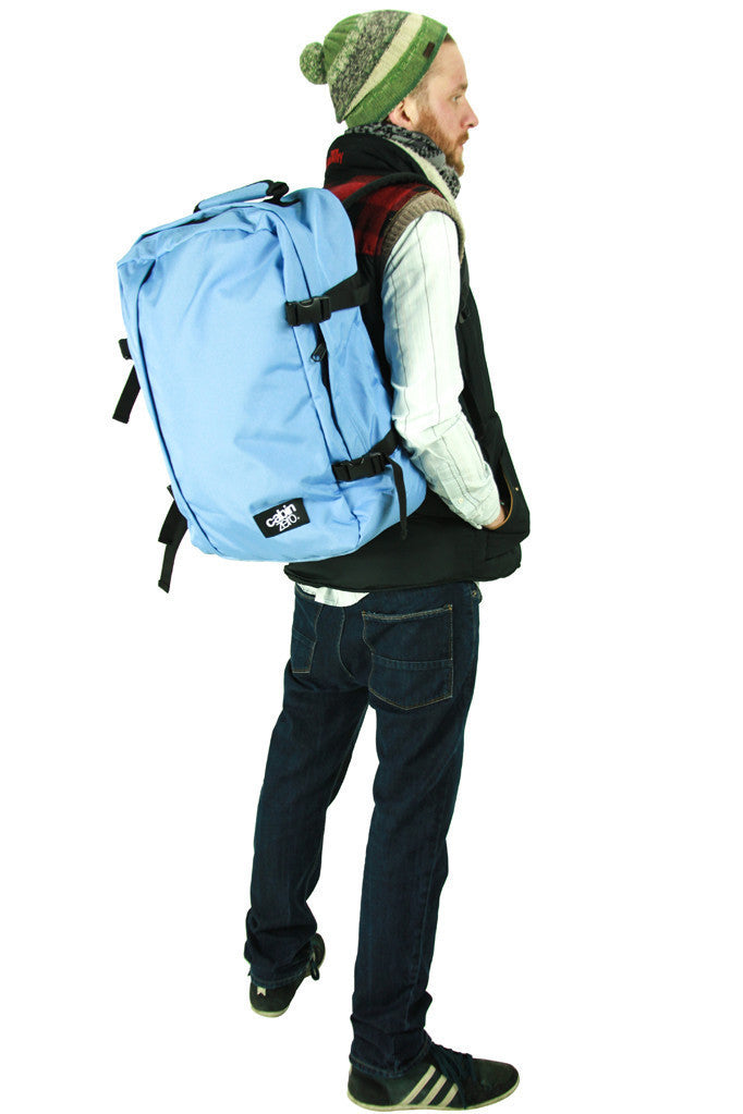 CabinZero Classic 44L Travel Backpack - Lightweight Carry-On Luggage for Men & Women | Perfect for Airplane, Weekend Trips & Outdoor Adventures