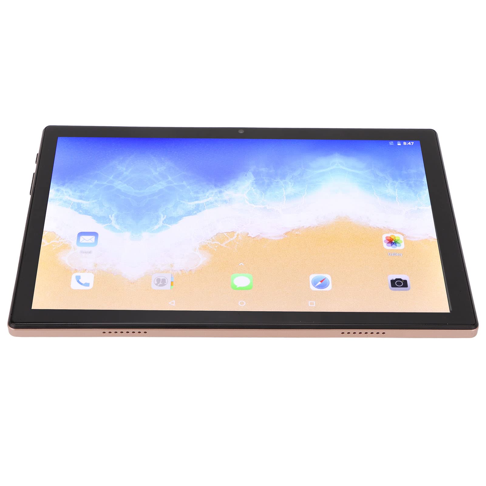 10.1 Inch Gaming Tablet with 3200x1440 Resolution, Dual SIM, 10GB RAM & 128GB Expandable Memory - Gold | Perfect for Office Work, Mobile Gaming & Travel Entertainment