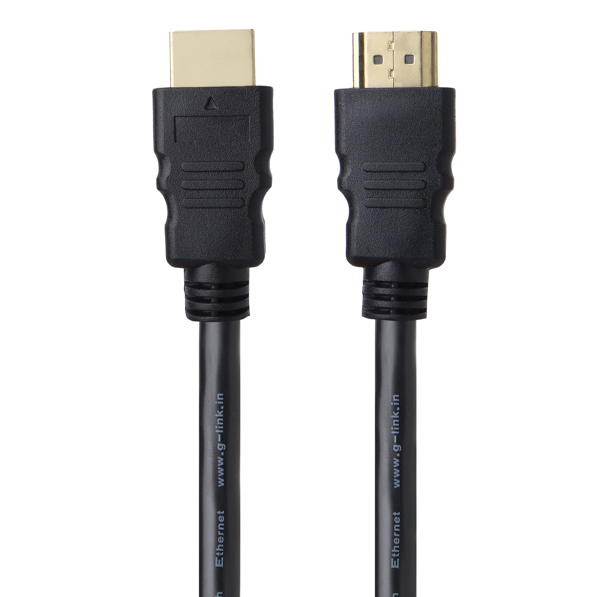 Premium 4K HDMI Cable 1.5M (4.75FT) - Gold Plated Connectors, High Speed with Ethernet, Supports 3D, 4K Ultra HD, 1080P - Ideal for Home Theater, Gaming Consoles & Smart TVs (Black) GL-118-CLASSIC