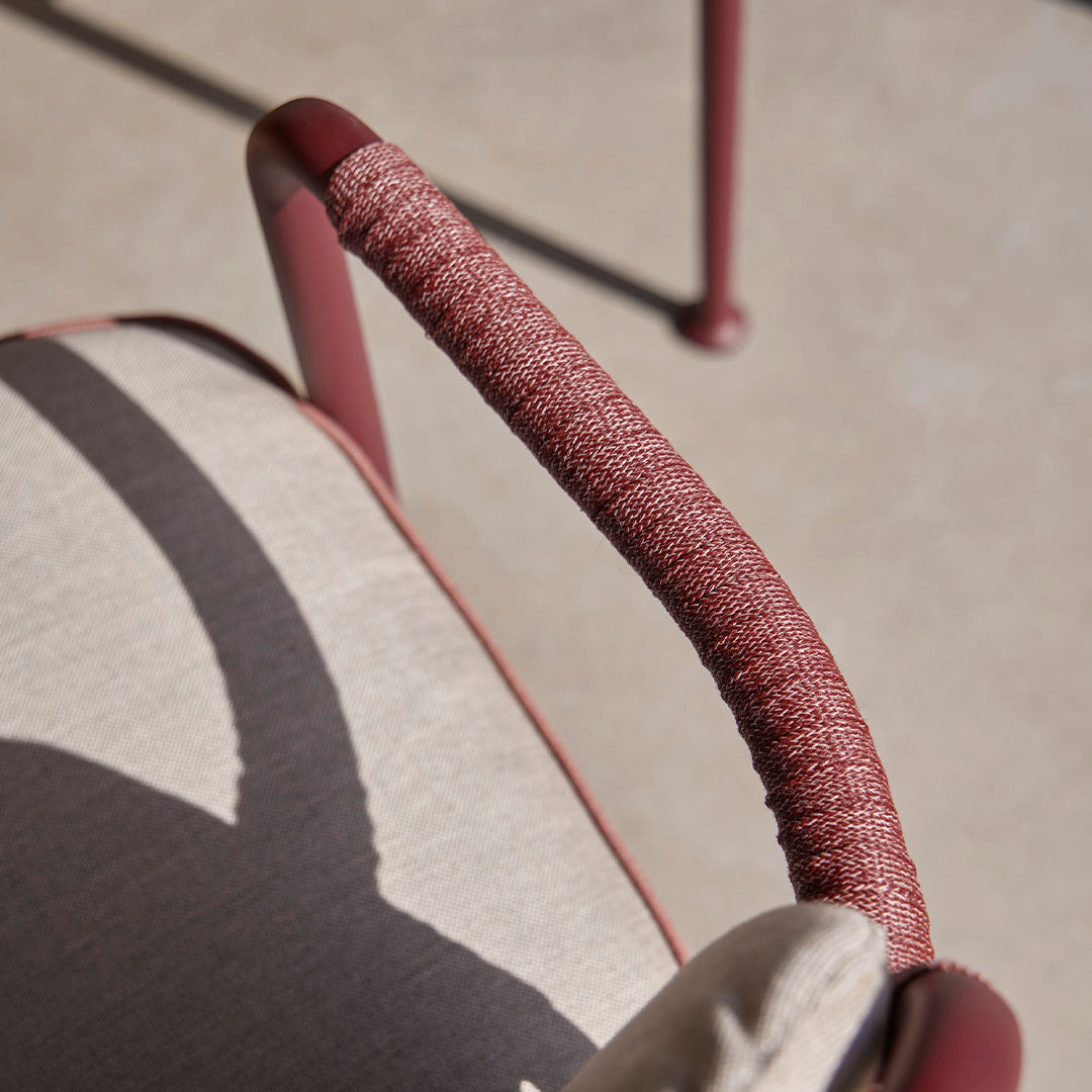 Curio Outdoor Dining Armchair - Weather-Resistant Patio Chair for Garden, Poolside & Restaurant Use