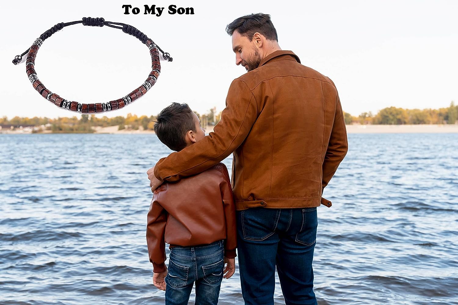 Handmade Braided Rope Bracelet Gift for Son from Mom - Perfect for Birthdays & Special Occasions