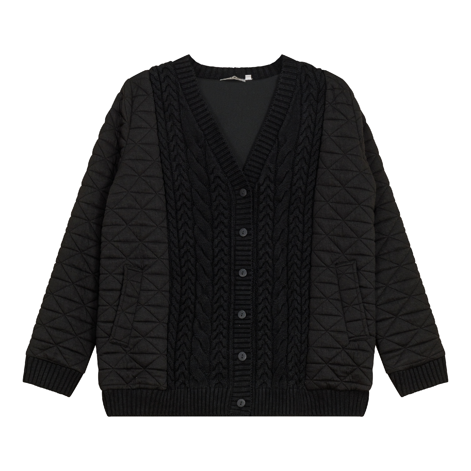 Cozy Quilted Knit Cardigan for Women - Soft Warm Long Sleeve Open Front Sweater - Perfect for Fall, Winter & Layering Outfits