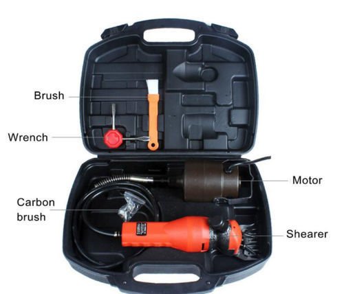 TOPCHANCES 750W Electric Sheep Shears - Professional 220V Livestock Grooming Clippers with 9-Toothed Curved Blade for Goats, Sheep & Farm Animals - Perfect for Wool Trimming, Animal Shaving & Farm Maintenance