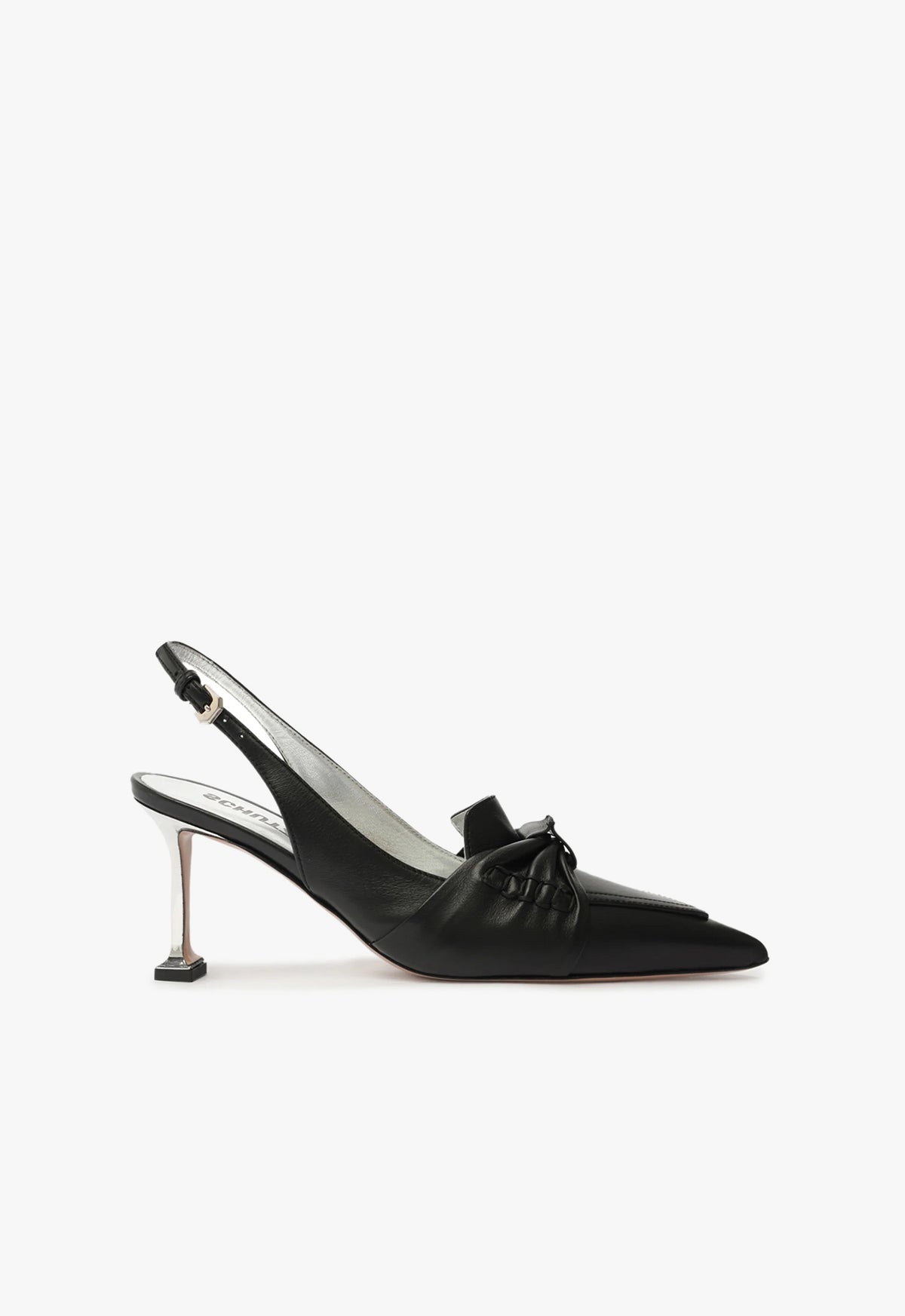 Fiorella Women's Mid Heel Leather Pumps - Comfortable Dress Shoes for Office, Party & Wedding | Classic Pointed Toe & Slip-On Design