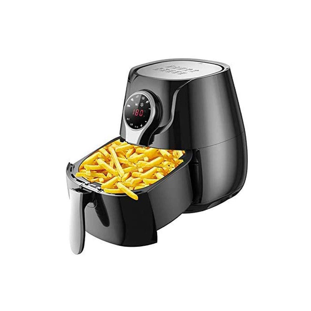 RedIightRoad Power Air Fryer XL - 5.8QT Large Capacity Turbo Cyclonic Air Fryer with Rapid Air Technology, Digital Touchscreen, 7 Cooking Presets for Healthy Oil-Free Meals | Perfect for Family Dinners, Meal Prep & Crispy Snacks