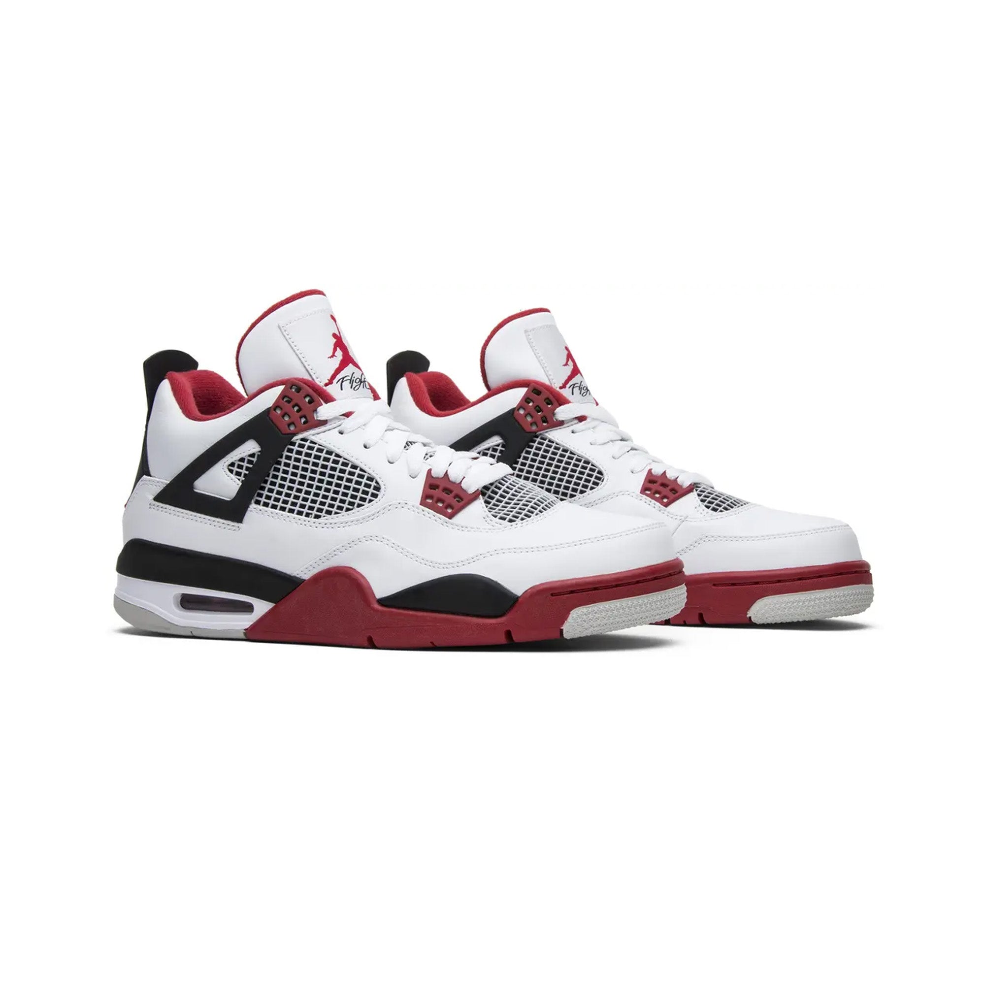 Air Jordan 4 Retro 'Fire Red' 2012 Edition - Men's Basketball Sneakers for Sports & Streetwear Fashion