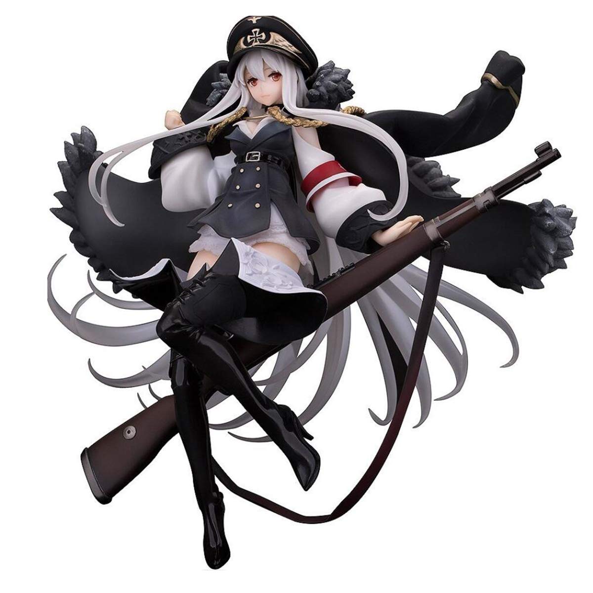 YLJXXY Girls Frontline Anime Mauser KAR98K 1/8 Scale PVC Figure - 24.5cm Collectible Model Toy for Anime Fans & Collectors | Perfect for Display, Gifts, and Anime Decor