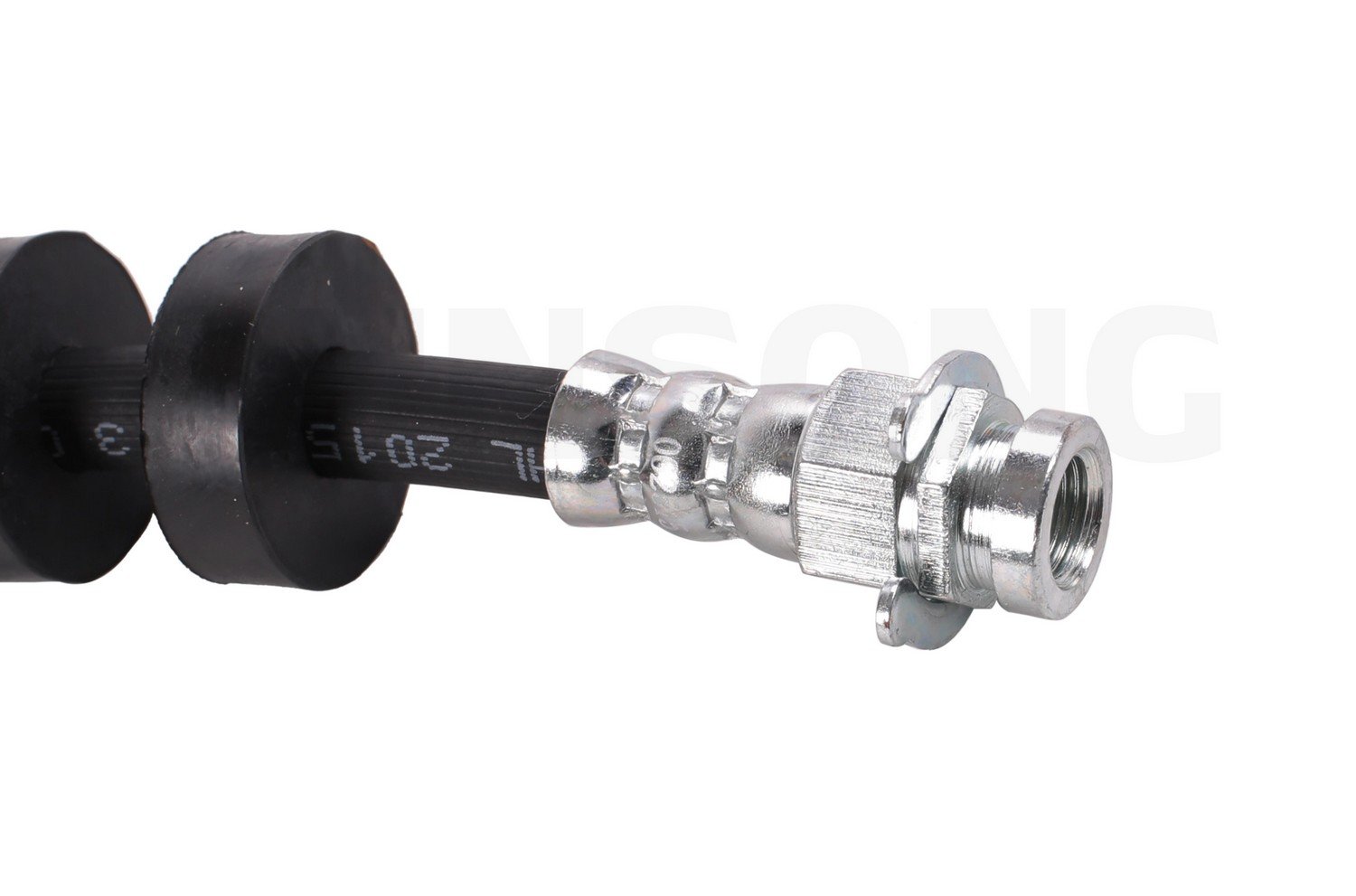 Sunsong 2206460 Brake Hydraulic Hose - High Performance Replacement for Cars & Trucks | Durable DOT Approved Brake Line for Safe Stopping Power | Ideal for Off-Roading, Towing & Daily Commuting