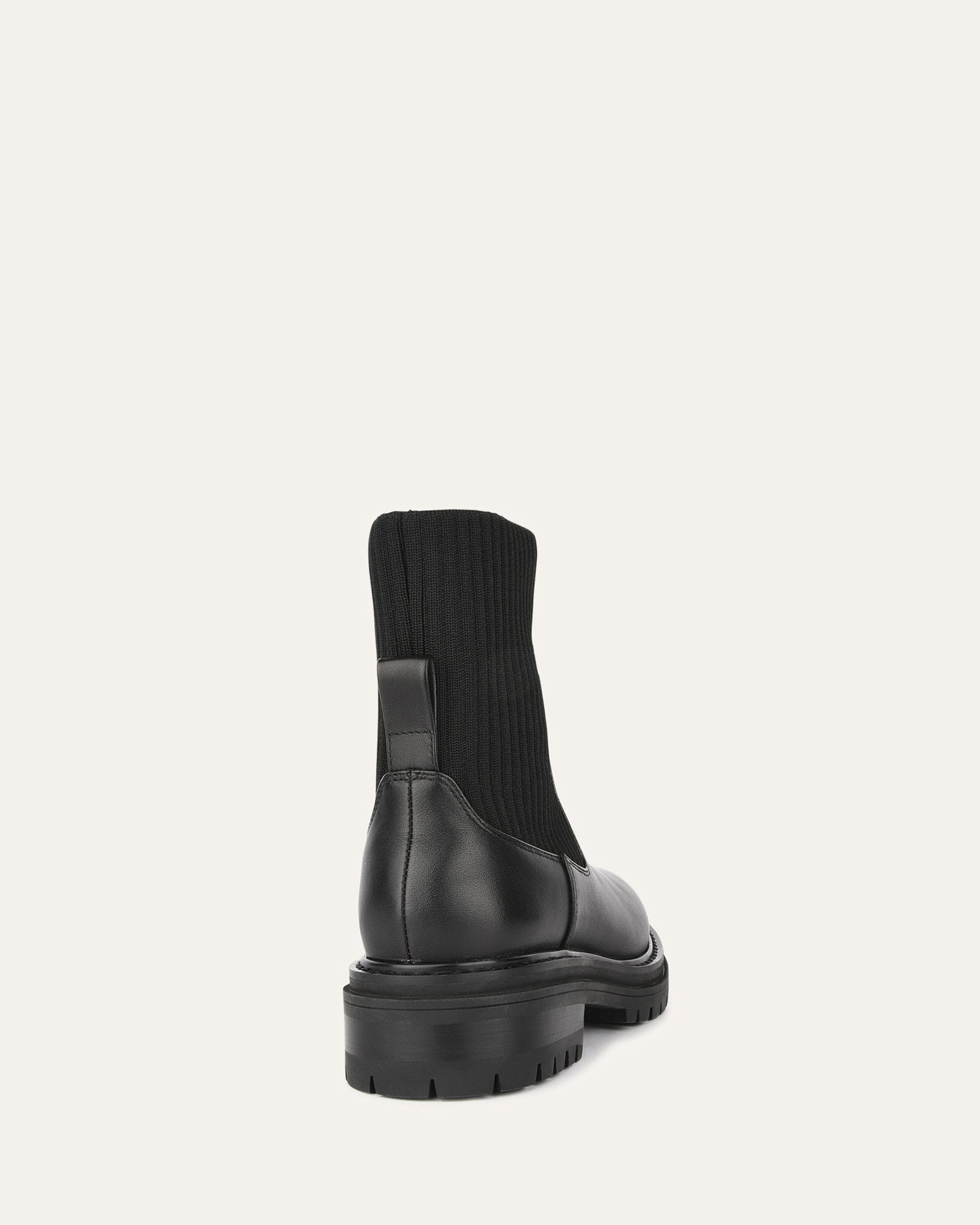 BERTIE FLAT ANKLE BOOTS - Women's Black Leather Ankle Boots for Casual Wear, Office & Date Night | Comfortable Slip-On Shoes for Everyday Outfits