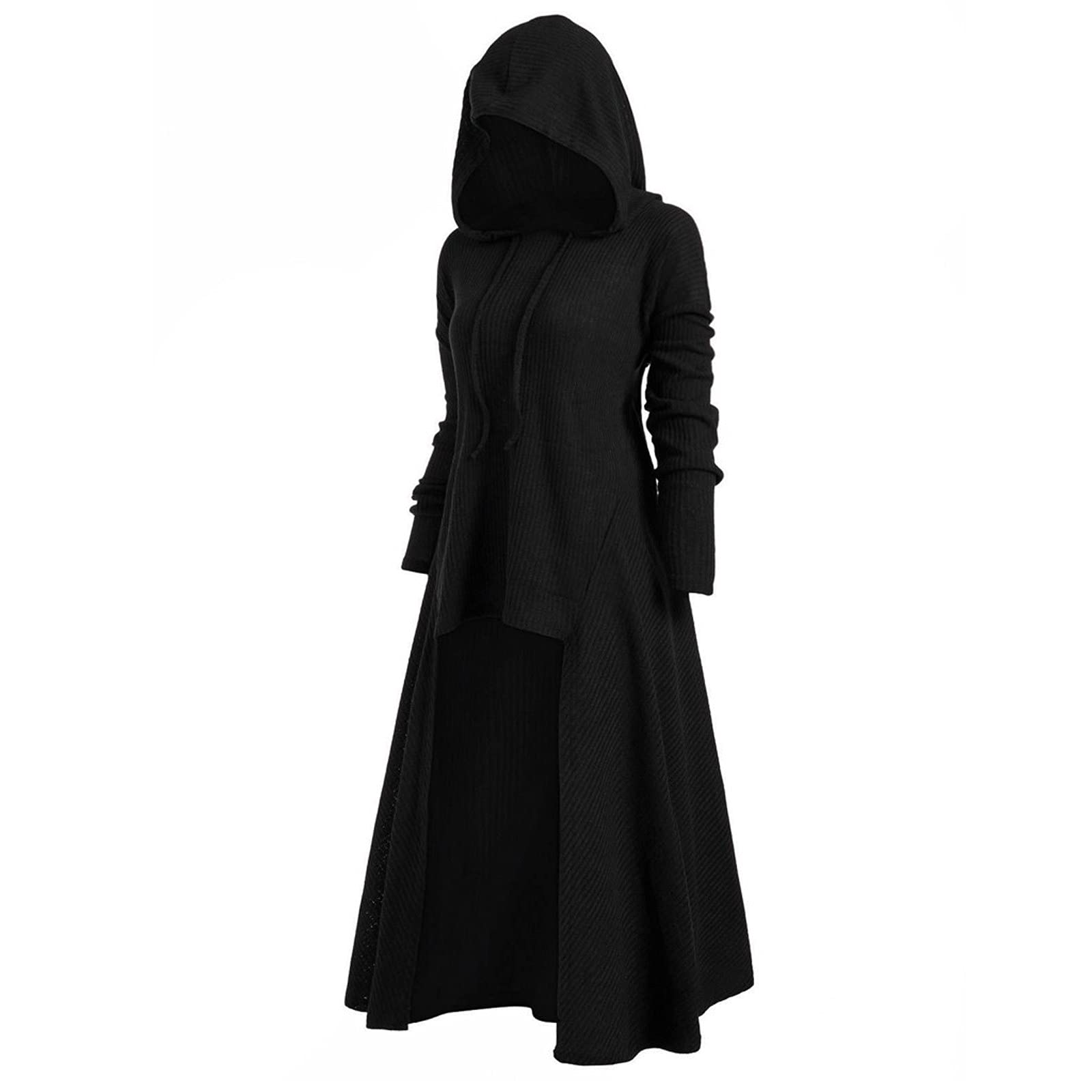 Women's Long Sleeve Blouses - Loose Fit Sweater Tops, Plus Size Retro Hooded Dress Shirts | Perfect for Office Wear, Casual Outfits & Fall Layering