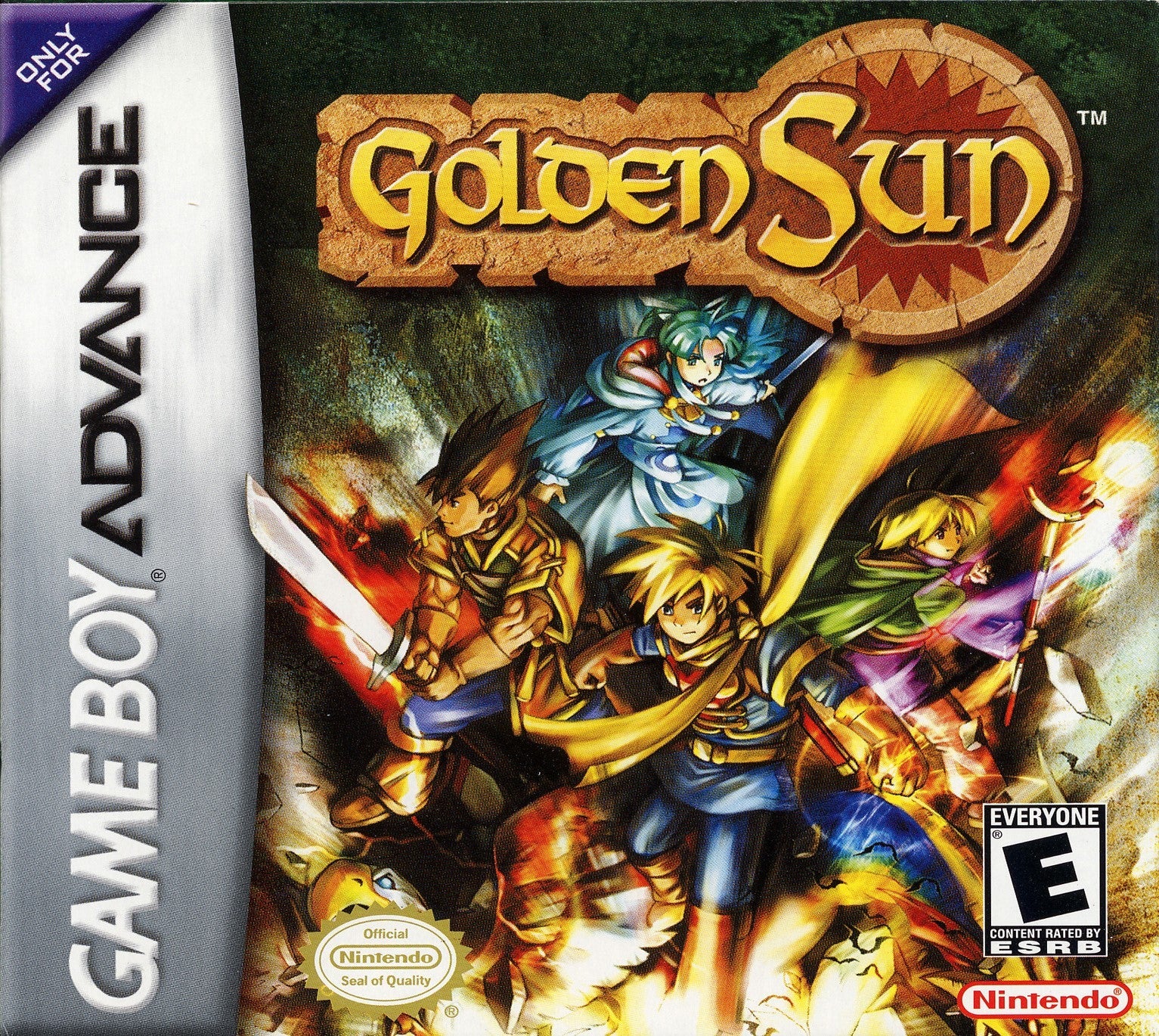 Used Golden Sun Game Boy Advance Video Games - Classic RPG Adventure for GBA - Perfect for Retro Gaming & Collectors