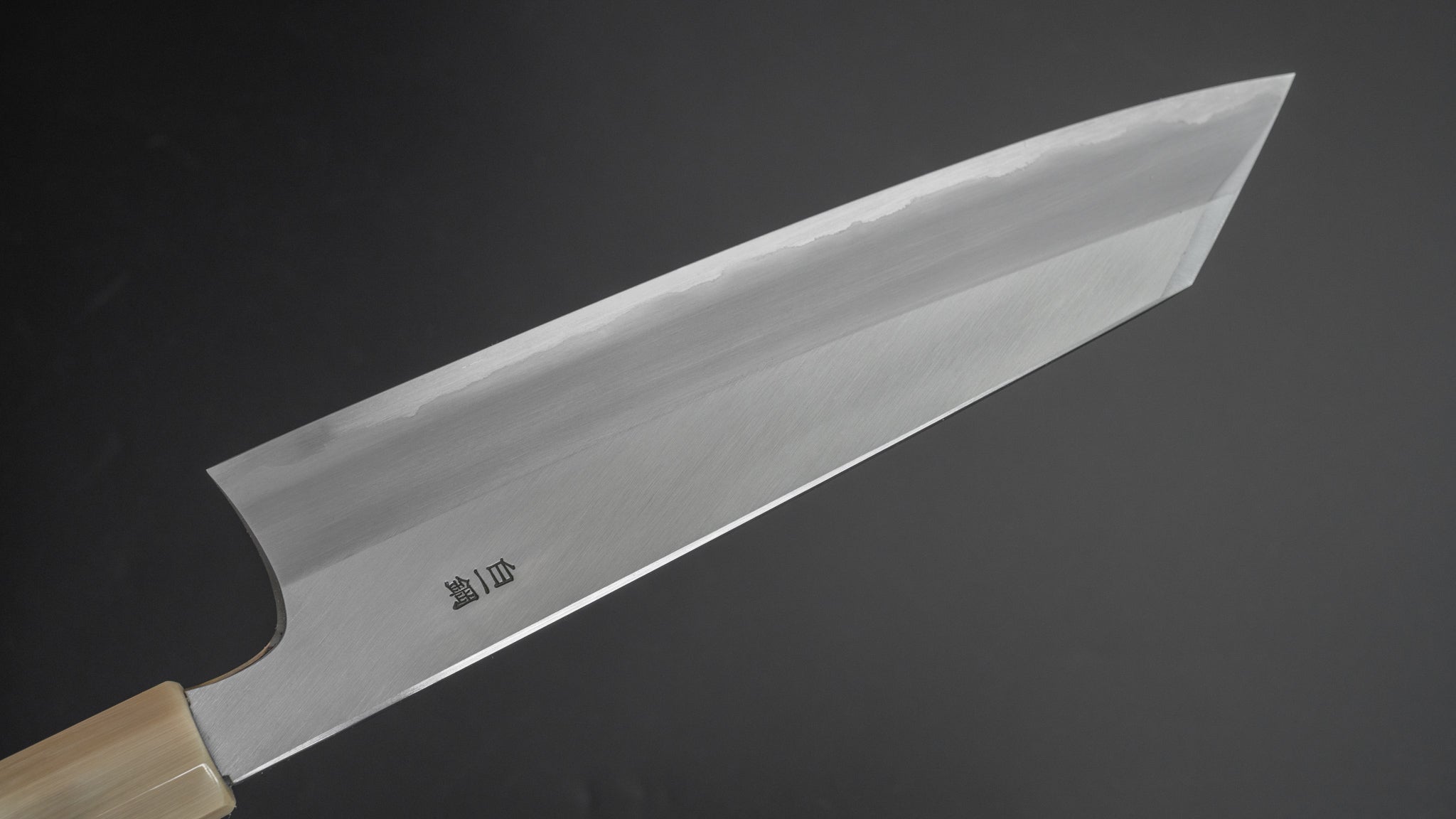 Hitohira Togashi White #1 Stainless Clad Migaki Kiritsuke Gyuto 240mm Japanese Chef Knife with Taihei Ebony Handle - Perfect for Sushi, Sashimi & Precision Cutting