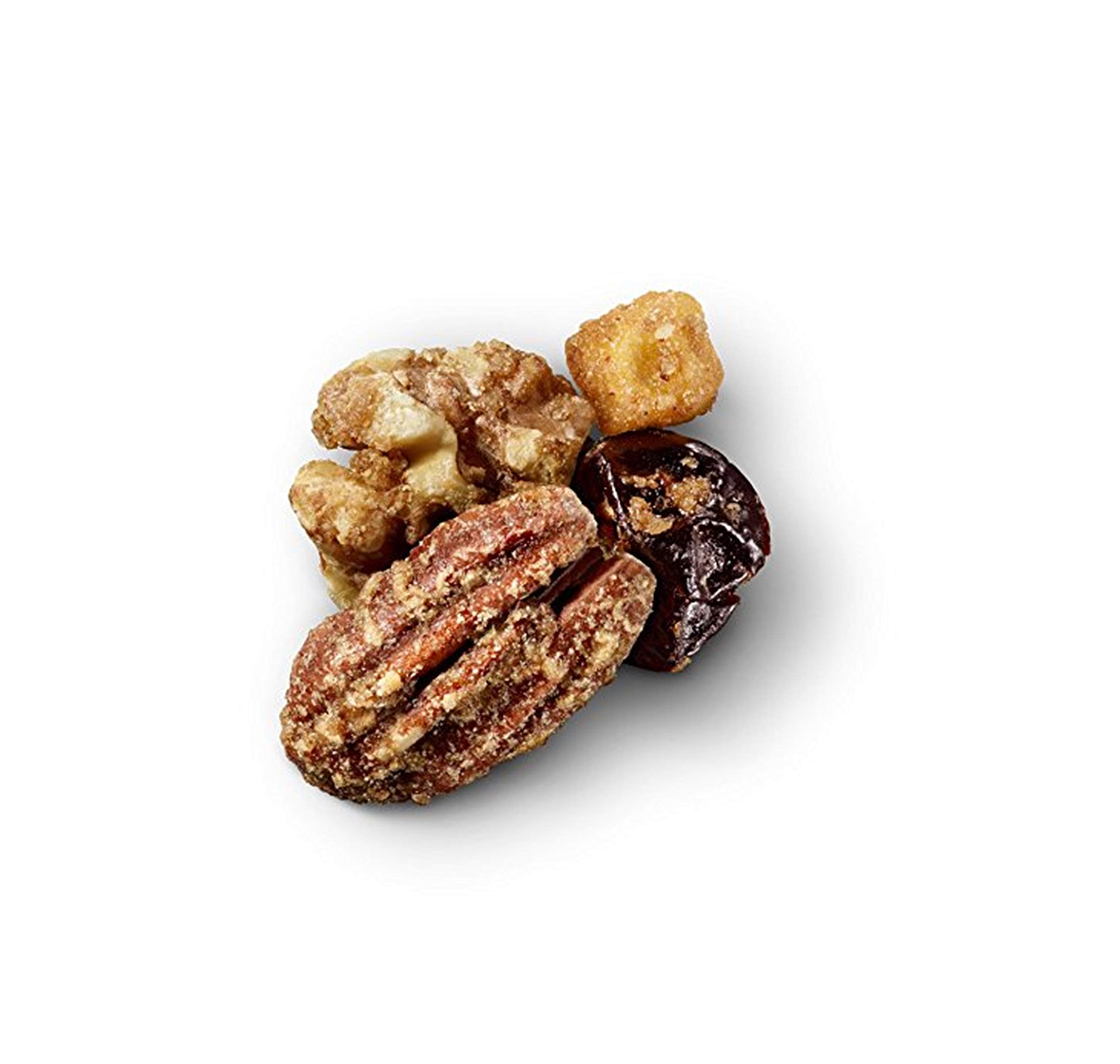Sahale Snacks Maple Pecans Glazed Mix - 4 oz Pouches (6 Pack) | Dry-Roasted Deluxe Mixed Nuts with Cherries, Apples & Cinnamon | Non-GMO, Kosher, Gluten-Free Snacks | Perfect for Hiking, Office Snacks & Healthy On-the-Go Treats