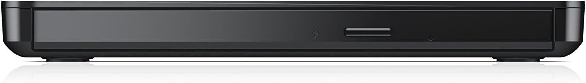 Dell DW316 Slim External DVD+/-RW Drive with USB 2.0 - Portable CD/DVD Burner for Laptop & Desktop - Perfect for Data Backup, Movie Playback & Software Installation