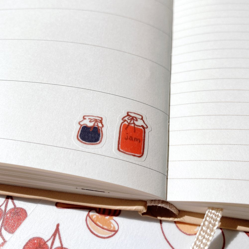 Breakfast Sticker Sheet - Fun Food Decals for Planners, Journals & Scrapbooking - Perfect for DIY Projects, School Supplies & Party Decorations