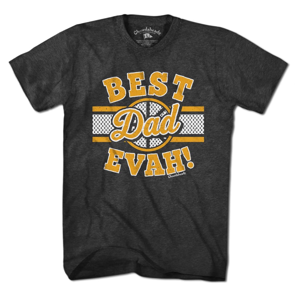Best Dad Ever Hockey T-Shirt - Funny Hockey Lover Gift for Father's Day, Birthday - Perfect for Hockey Games & Sports Events