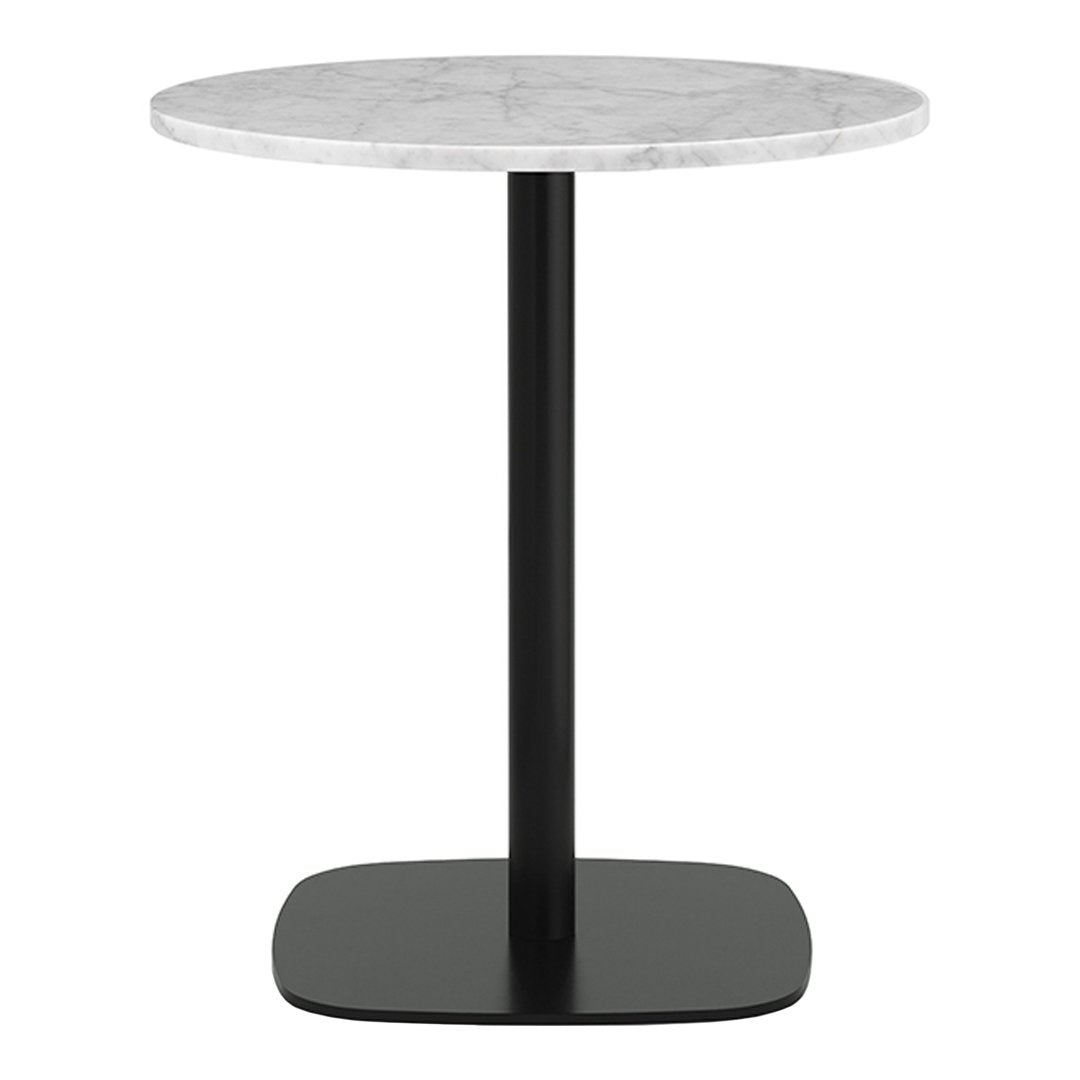 Round Cafe Table - Modern & Durable Indoor/Outdoor Dining Table for Restaurants, Patios, and Home Decor