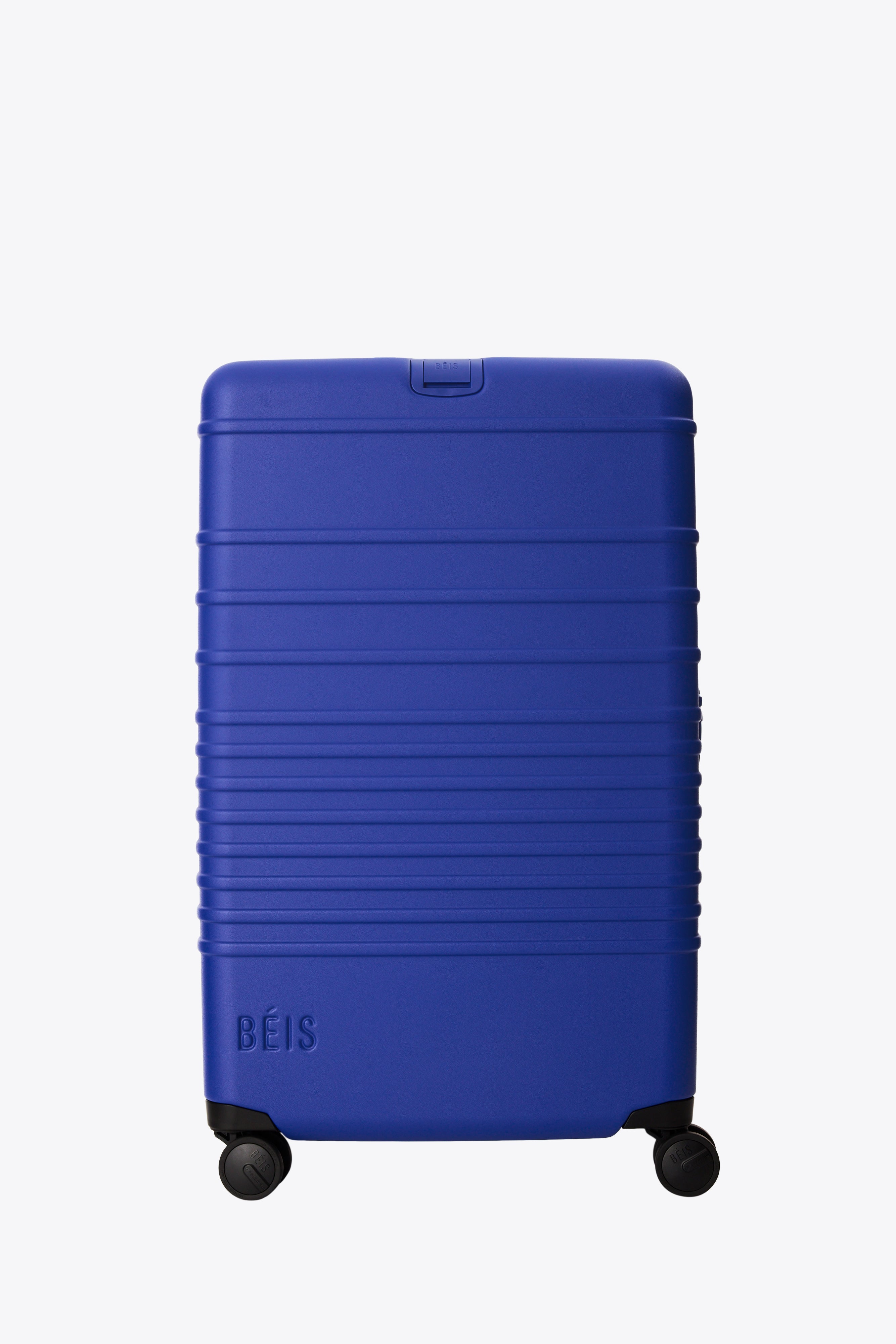 Large Check-In Roller Luggage in Cobalt Blue - Spacious 28