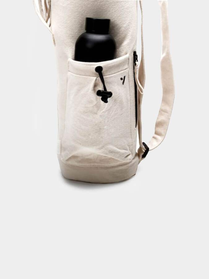 Vooray Avani Organic Yoga Bag - Lightweight & Eco-Friendly Gym Tote for Women - Perfect for Yoga, Pilates, Fitness Class & Travel Accessories