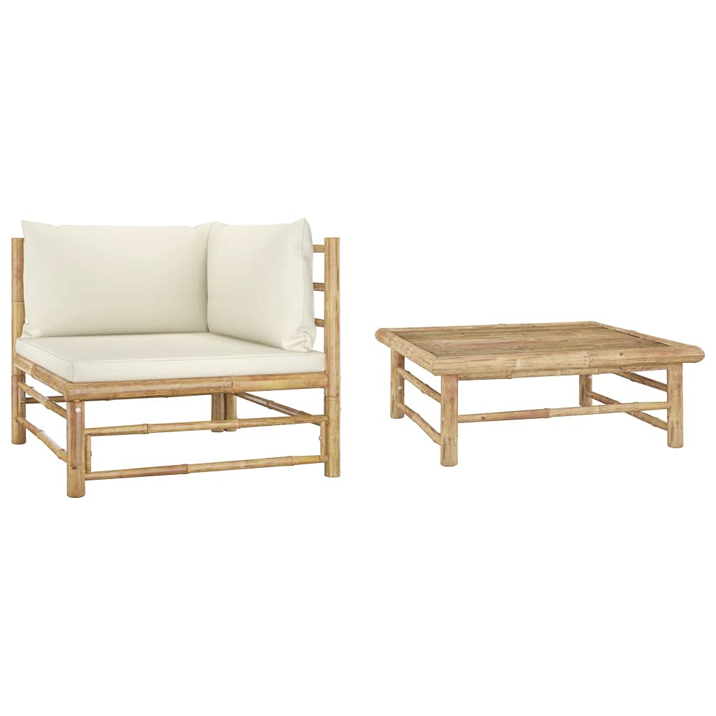HURRISE Outdoor Garden Lounge Set with Seat Back Cushion - 3-Piece Fabric Corner Sofa & Relaxing Chair for Patio, Backyard, Living Room & Indoor Use - Perfect for Lounging, Entertaining & Relaxing in Your Outdoor Space