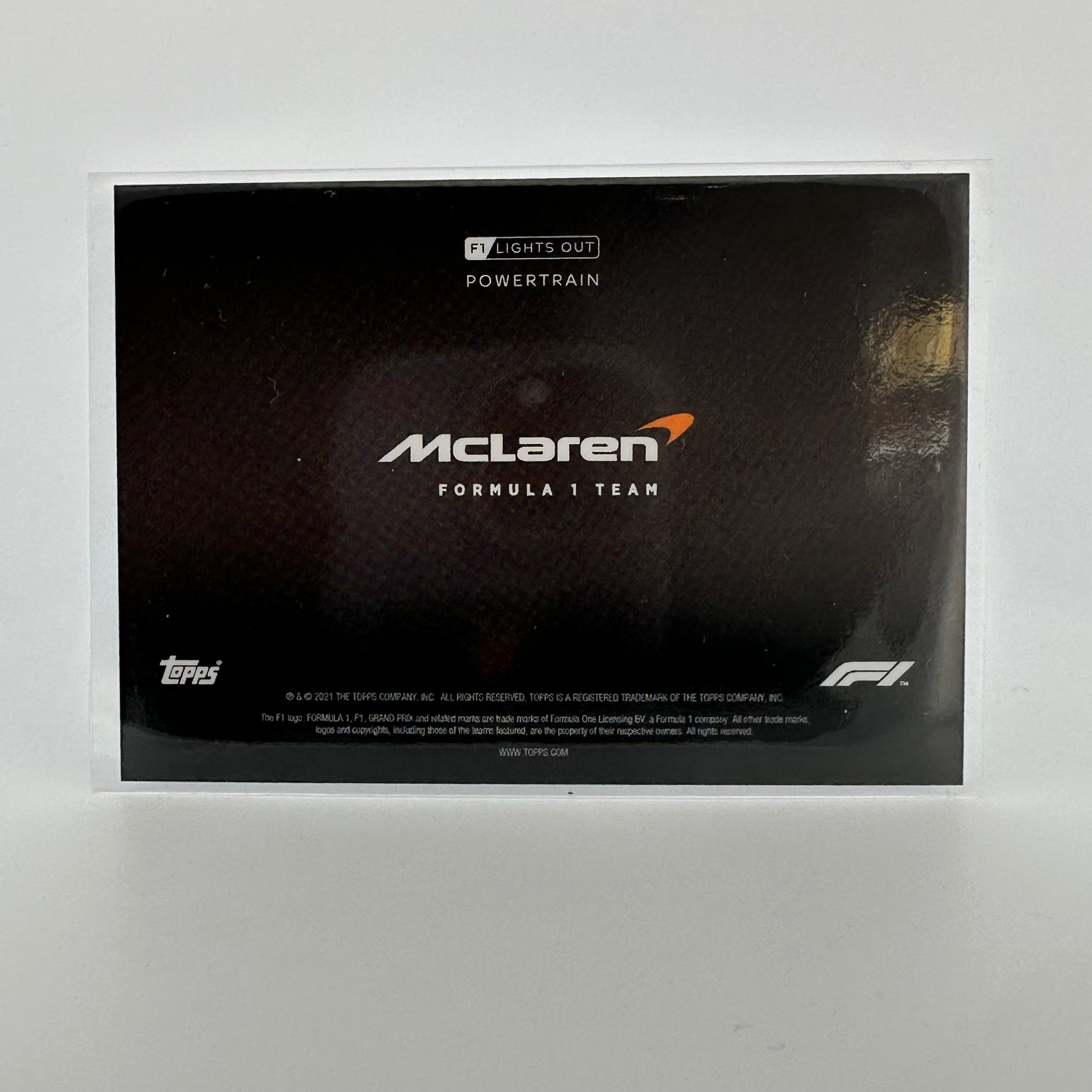 McLaren F1 Team 23/50 Powertrain Aqua Parallel - High-Performance Racing Merchandise for F1 Fans & Collectors | Perfect for Gifts, Display, and Motorsport Enthusiasts