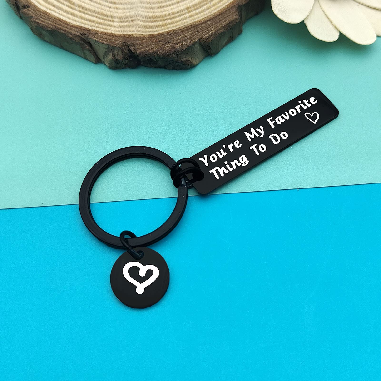 Funny Couple Keychain Set - Romantic Naughty Gifts for Boyfriend, Girlfriend, Husband & Wife - Valentine's Day, Anniversary, Wedding & Birthday Jewelry Gifts for Men & Women - Perfect for Couples Matching Accessories and Surprise Gifts