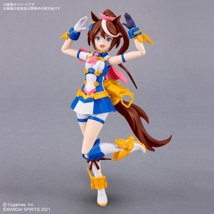 Bandai 30 Minutes Sisters 30MS Uma Musume: Pretty Derby Tokai Teio Model Kit - Anime Action Figure for Collectors & Hobbyists - Perfect for Display, Customization & Role-Playing Scenes