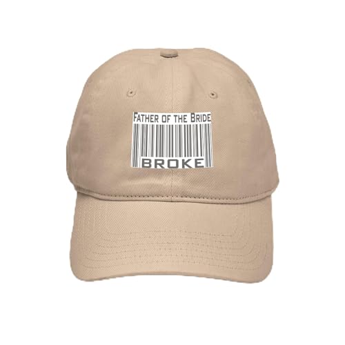 Khaki - Funny Father of the Bride Broke Cap
