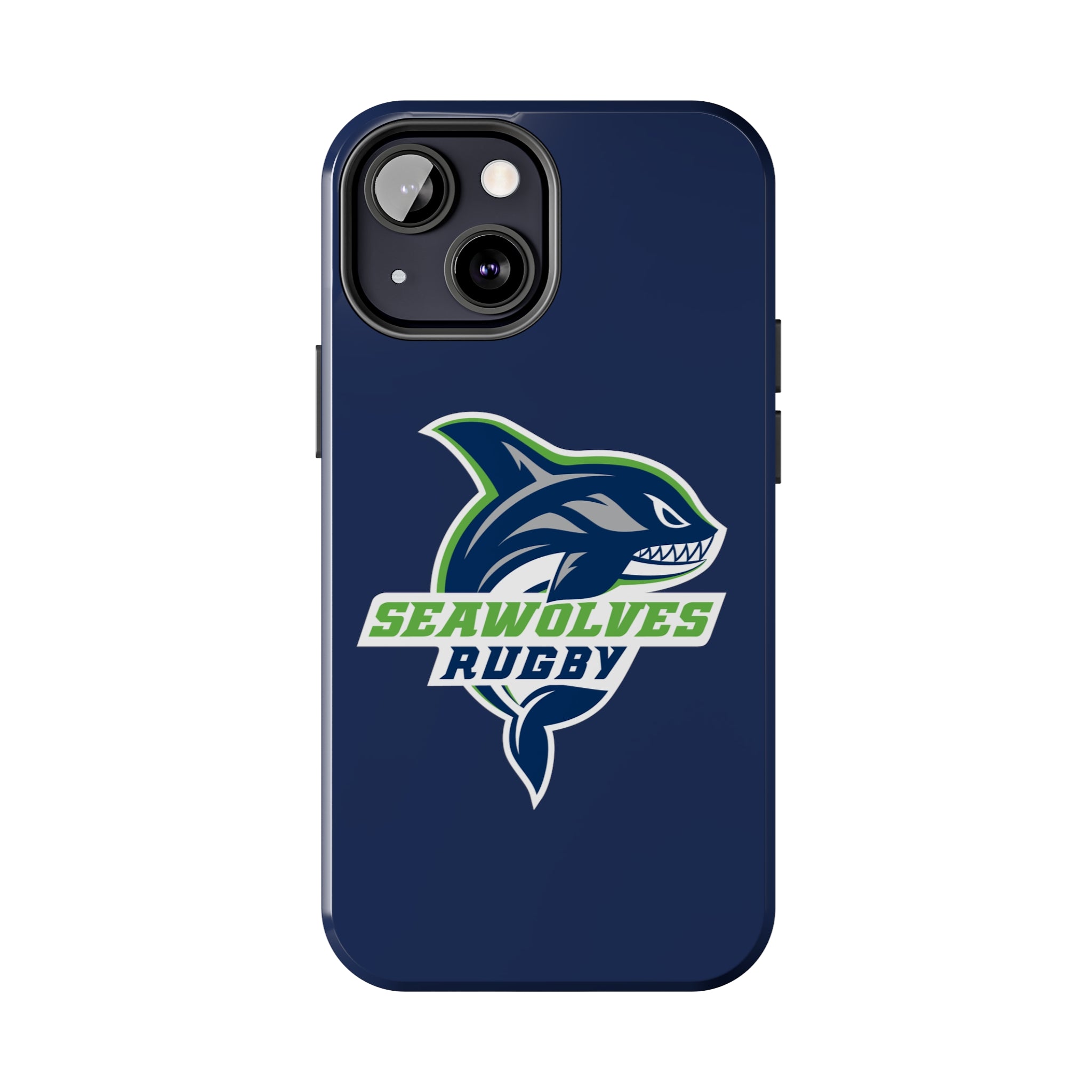 Seawolves Navy Rugged Phone Case - Shockproof & Durable Protection for iPhone & Samsung - Perfect for Outdoor Adventures, Work & Daily Use