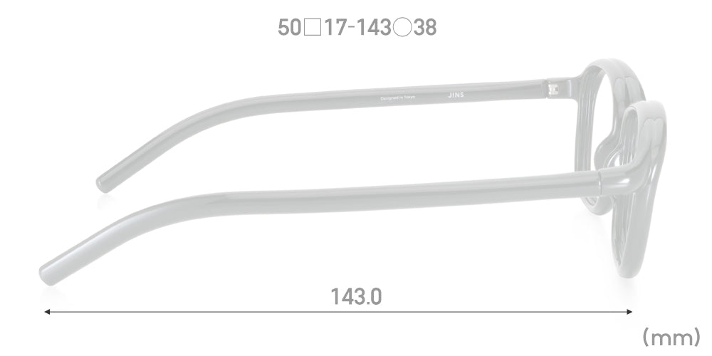 JINS x Patricia Urquiola U032 239 Eyeglasses - Fashionable Designer Optical Frames for Women & Men | Perfect for Office, Reading & Everyday Wear