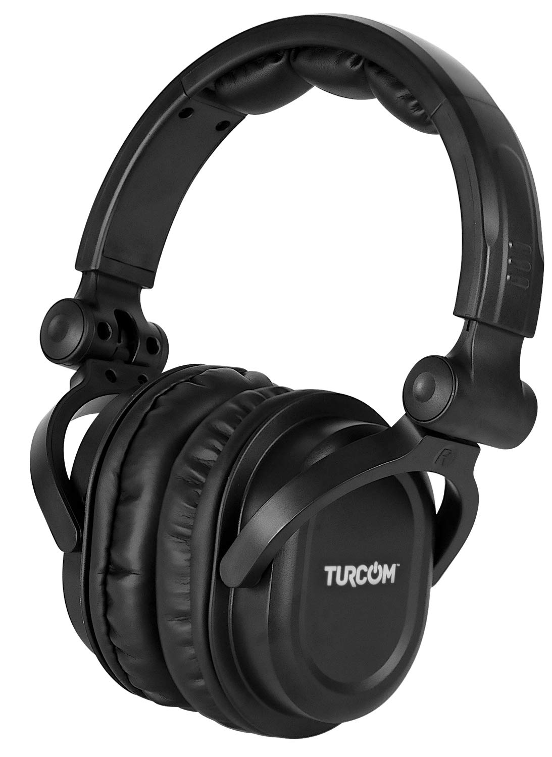 Over Ear Wired Gaming Headphones with Microphone - Professional DJ-Style Monitor Headset, 50mm Stereo Studio Sound & 100dB Sensitivity, Lightweight Adjustable Design for PC/PS4/Xbox Gaming & Music Production (TS-823)