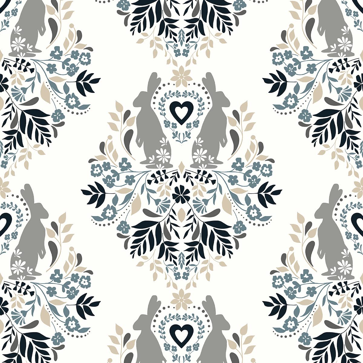 NextWall Spring Damask Peel and Stick Wallpaper - Self-Adhesive Removable Wallpaper for Bedroom, Living Room, Nursery, and Office Decor