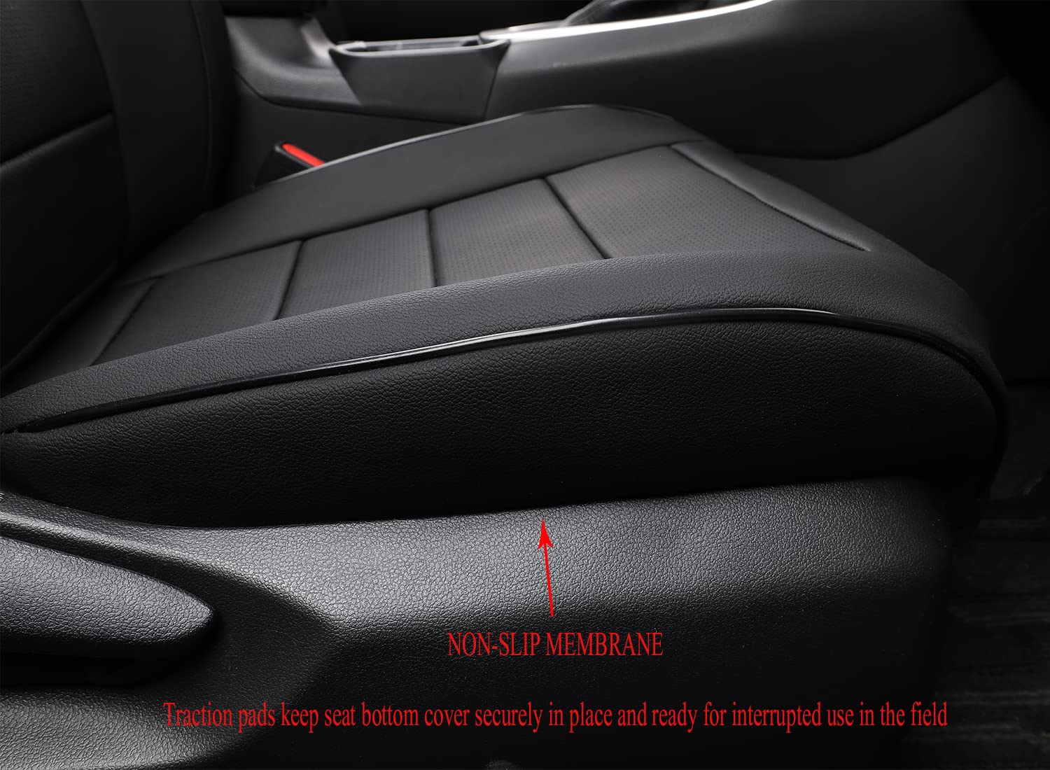 Premium Leather Car Seat Covers for Toyota Corolla 2020-2025 Models (SE, Nightshade, SE Apex, XSE, FX) - Custom Fit Full Set in Black - Perfect for Daily Commuting & Road Trips