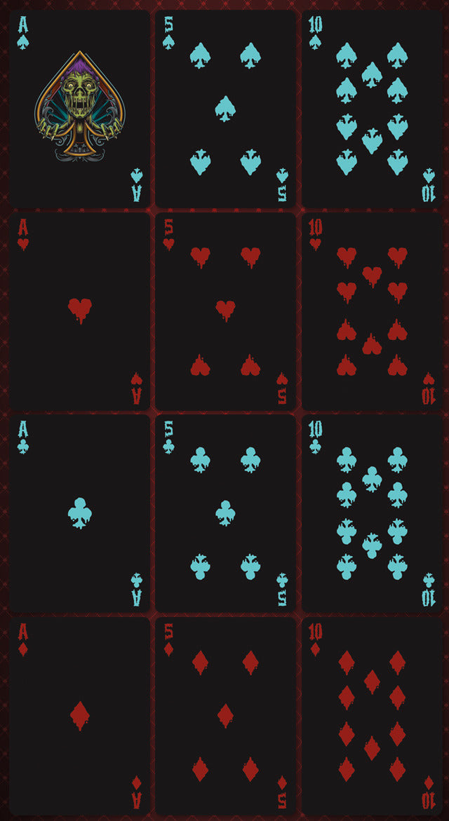 Bicycle Eerie Playing Cards - Spooky Ghost-Themed Deck for Magic Tricks & Halloween Games | Perfect for Cardistry, Poker Nights & Themed Parties